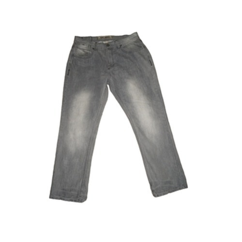 EPIC HERO Men's 36X32 Jeans Gray Baggy Grunge Streetwear J78